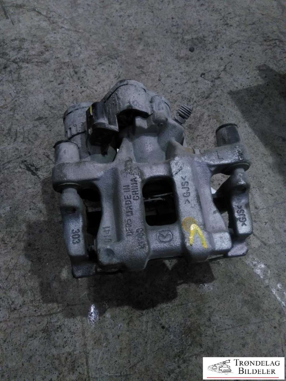 Bremsecaliper venstre bak, elektrisk til Mazda MX-30 2020-->> (DJYG2671X|DJKG26281|)