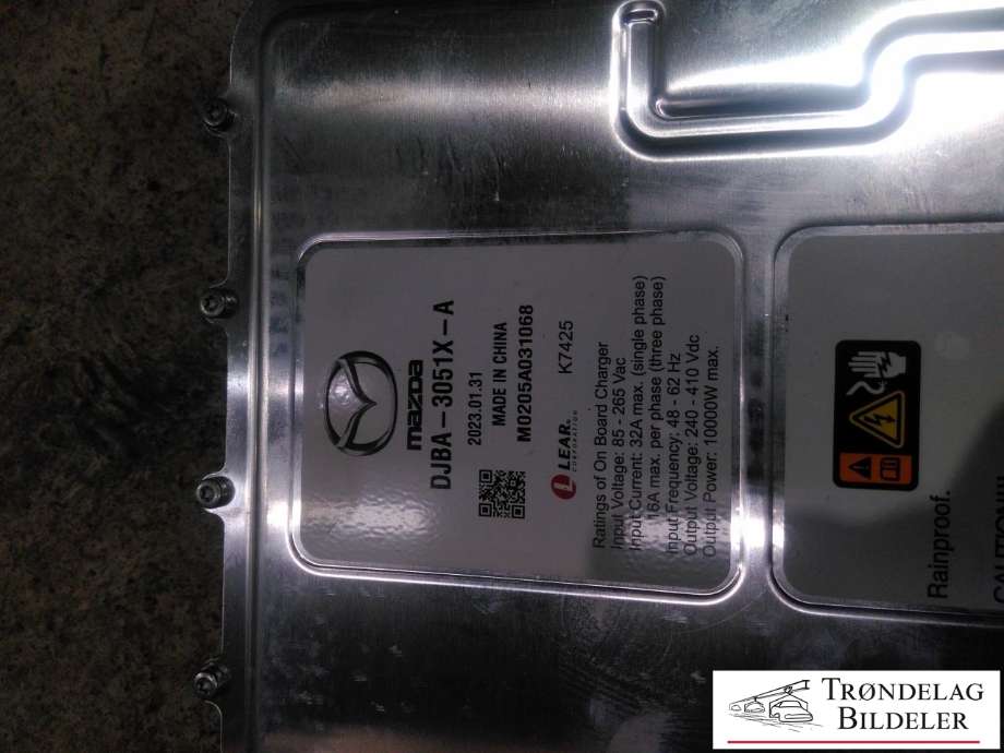 Batterilader (OBC - On Board Charger) til Mazda MX-30 2020-->>  (01:5824921835894|)