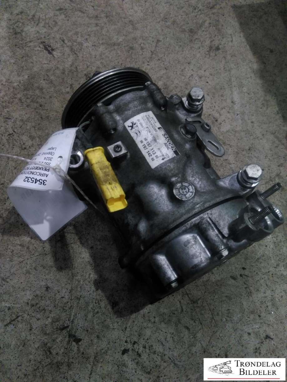 Aircondition kompressor til Peugeot Boxer, 2014-->> (Type III, Fase 2) (00282912262)