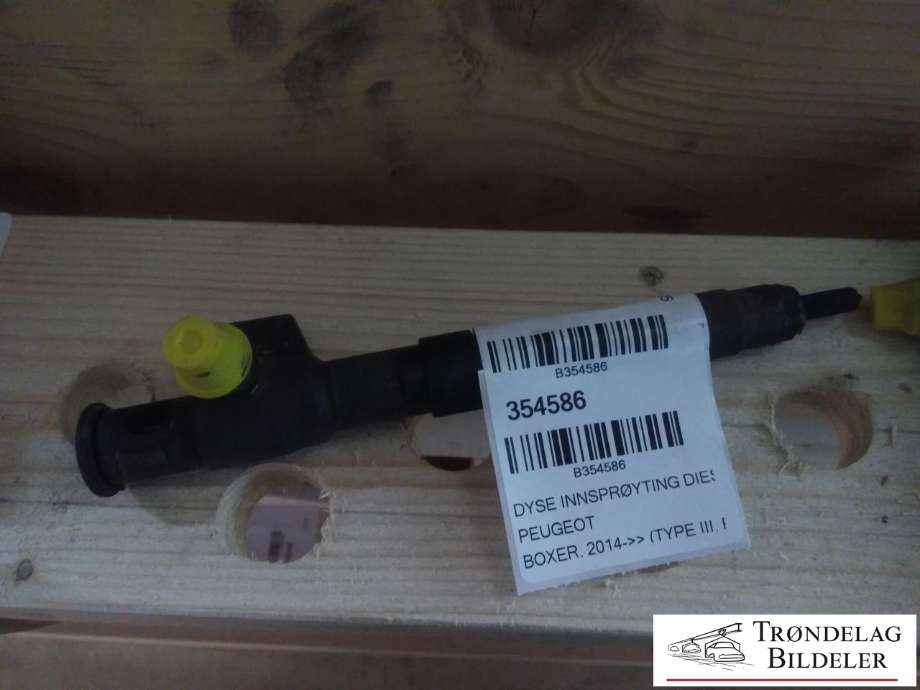 Dyse innsprøyting diesel til Peugeot Boxer, 2014-->> (Type III, Fase 2) (16 371 314 80)