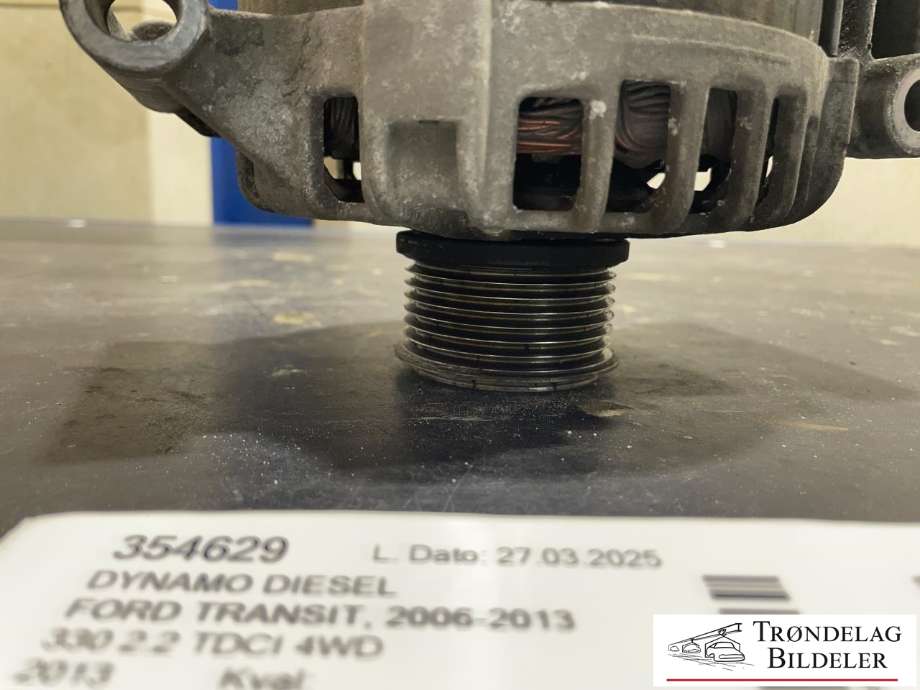 Dynamo diesel til Ford Transit 2006-2013  (CC1T-10300-CE|CC1T-10300-CA|CC1T-10300-CB|CC1T-10300-CC|CC1T-10300-CD|1738113|1745662|1800123|1874995|1889372|2321309|2545289|28-6779|LRA03639)