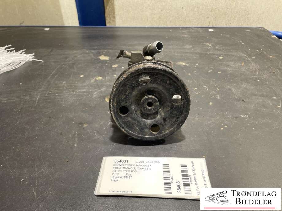 Servo pumpe mekanisk til Ford Transit, 2006-2013  (CC11-3A696-BB)