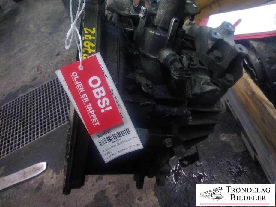 Girkasse manuell 6-trinn til Opel Zafira Tourer 2012-2018  (M3N|)