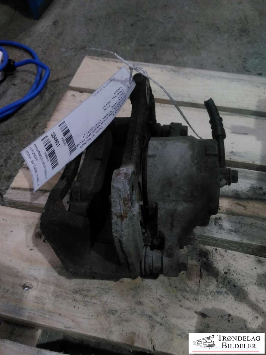 Bremsecaliper venstre foran til Hyundai Kona, 2017-2021 (Type I, Fase 1)  (58180K4A10)