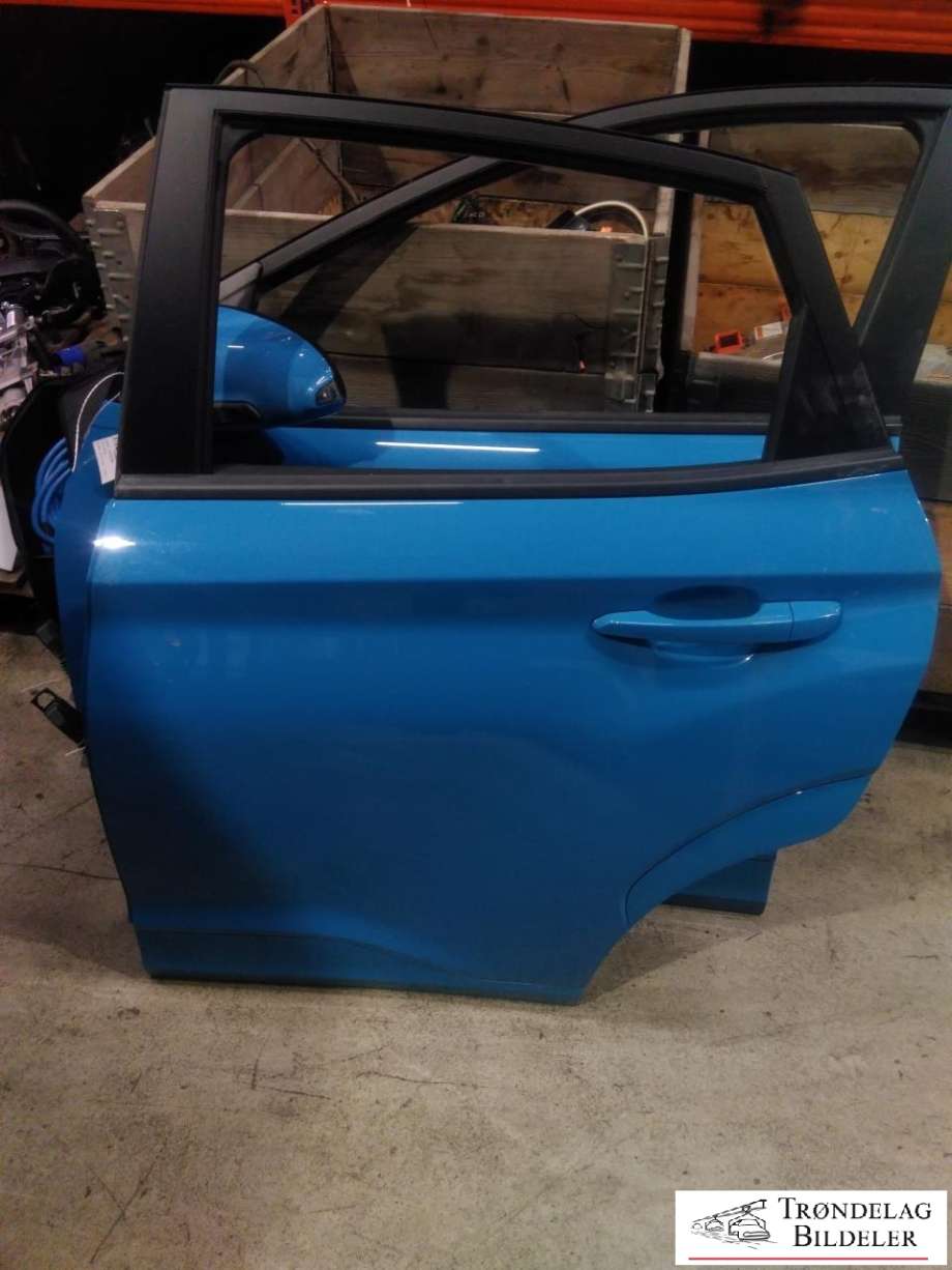 Dør venstre bak til Hyundai Kona, 2017-2021 (Type I, Fase 1)  