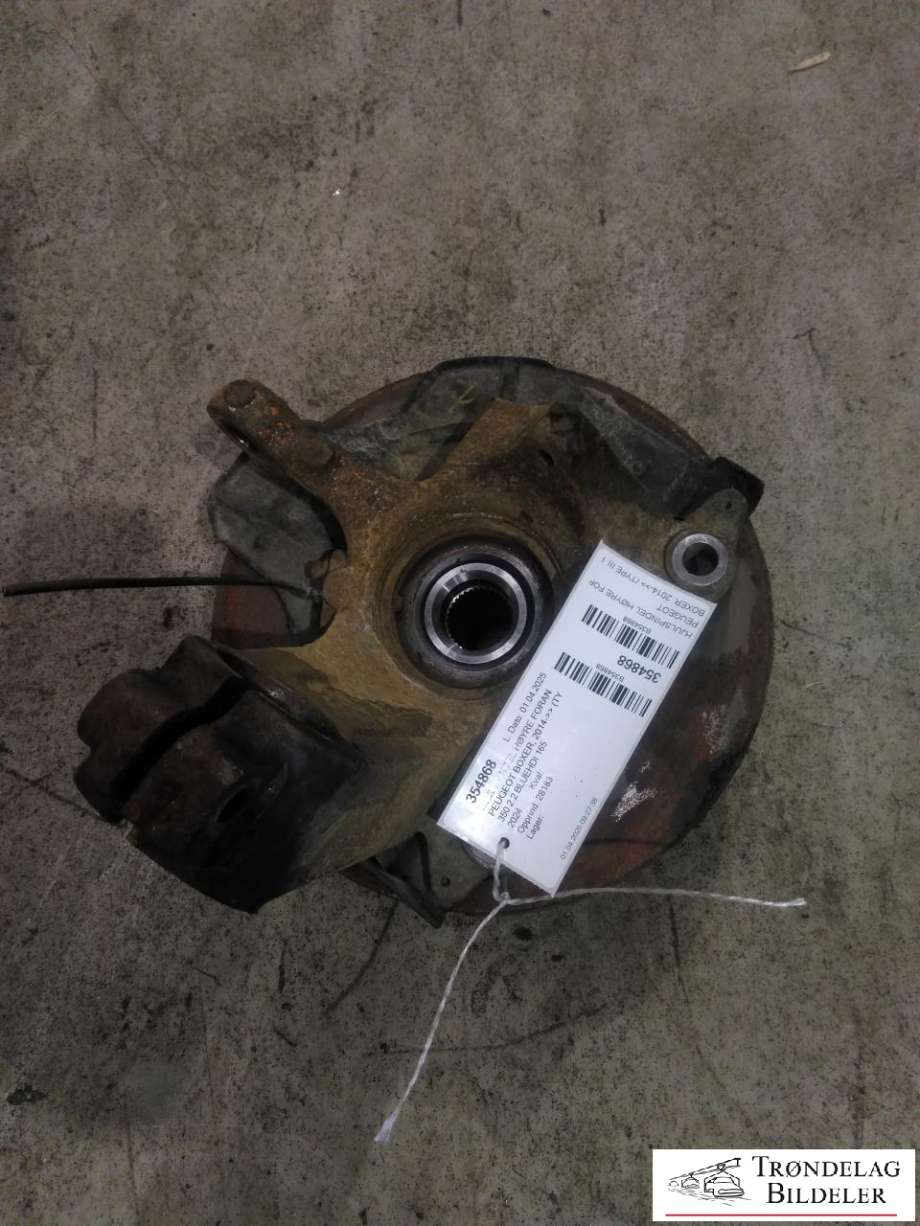 Hjulspindel høyre foran til Peugeot Boxer, 2014-->> (Type III, Fase 2) (16 905 315 80)