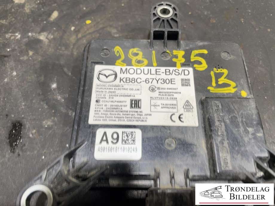 Sensor radar til Mazda CX-5 2017-->> (Type II)  (KB8C-67Y30E|)