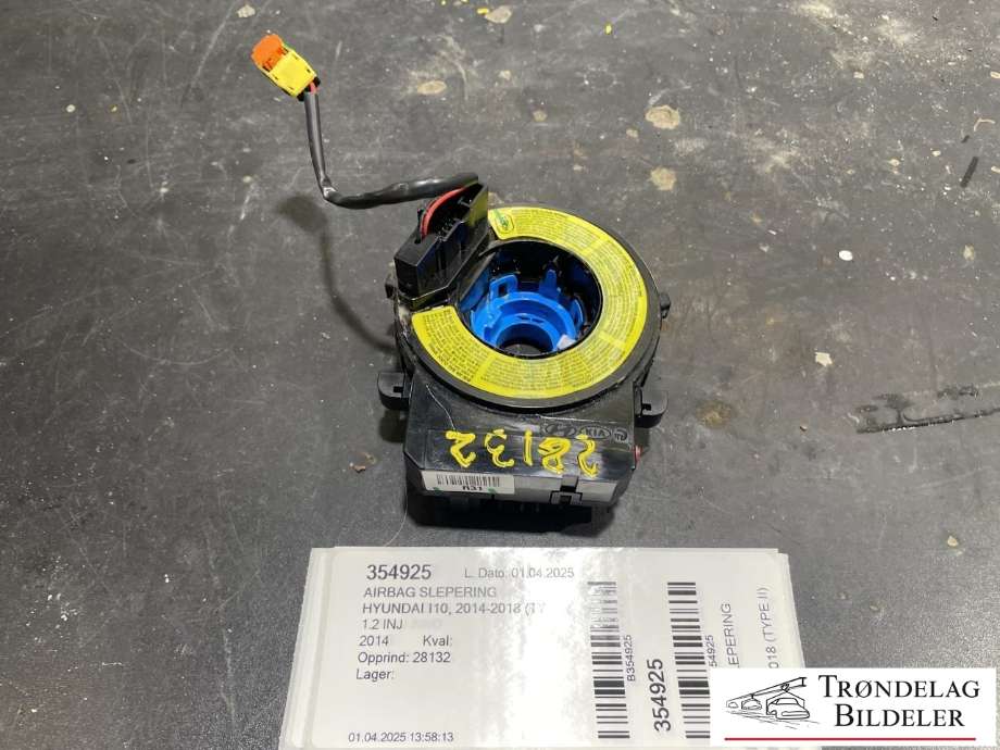 Airbag slepering til Hyundai i10 2014-2018 (Type II) (93490A 4310|)