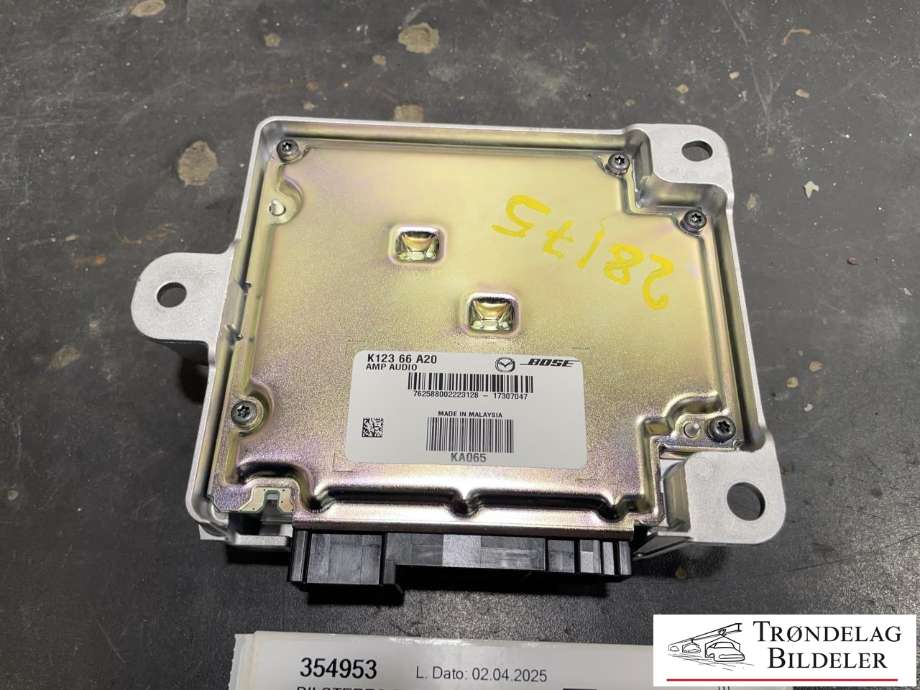 Bilstereo forsterker til Mazda CX-5 2017-->> (Type II)  (K123 66 A20|)