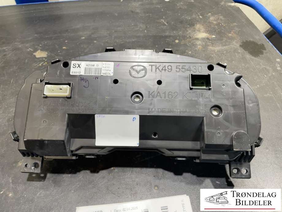 Instrumentpanel til Ford C-Max 2010-2015 (Type II, Fase 1)  