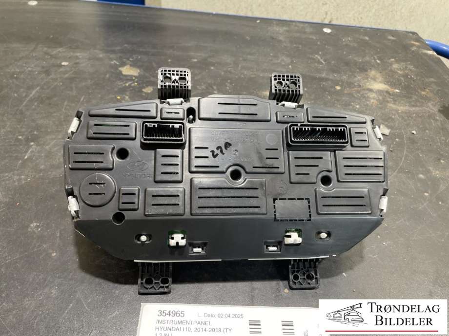 Instrumentpanel til Hyundai i10 2014-2018 (Type II)  