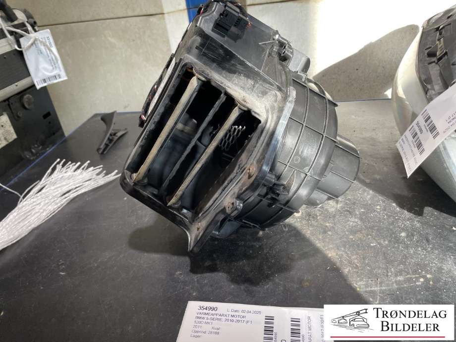 Varmeapparat motor til BMW 5-Serie, 2010-2017 (F10/F11) (F10/F11) (6411 9248171-02)