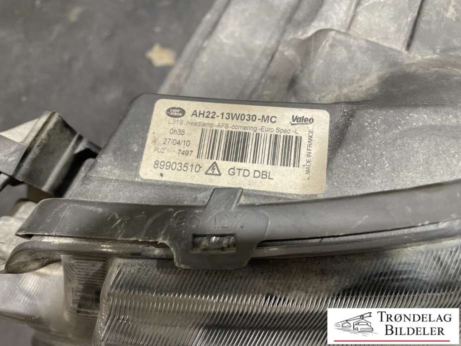 Frontlykt venstre xenon til Land Rover Discovery 2009-2017 (Type IV)  (AH22-13W030-MC|)