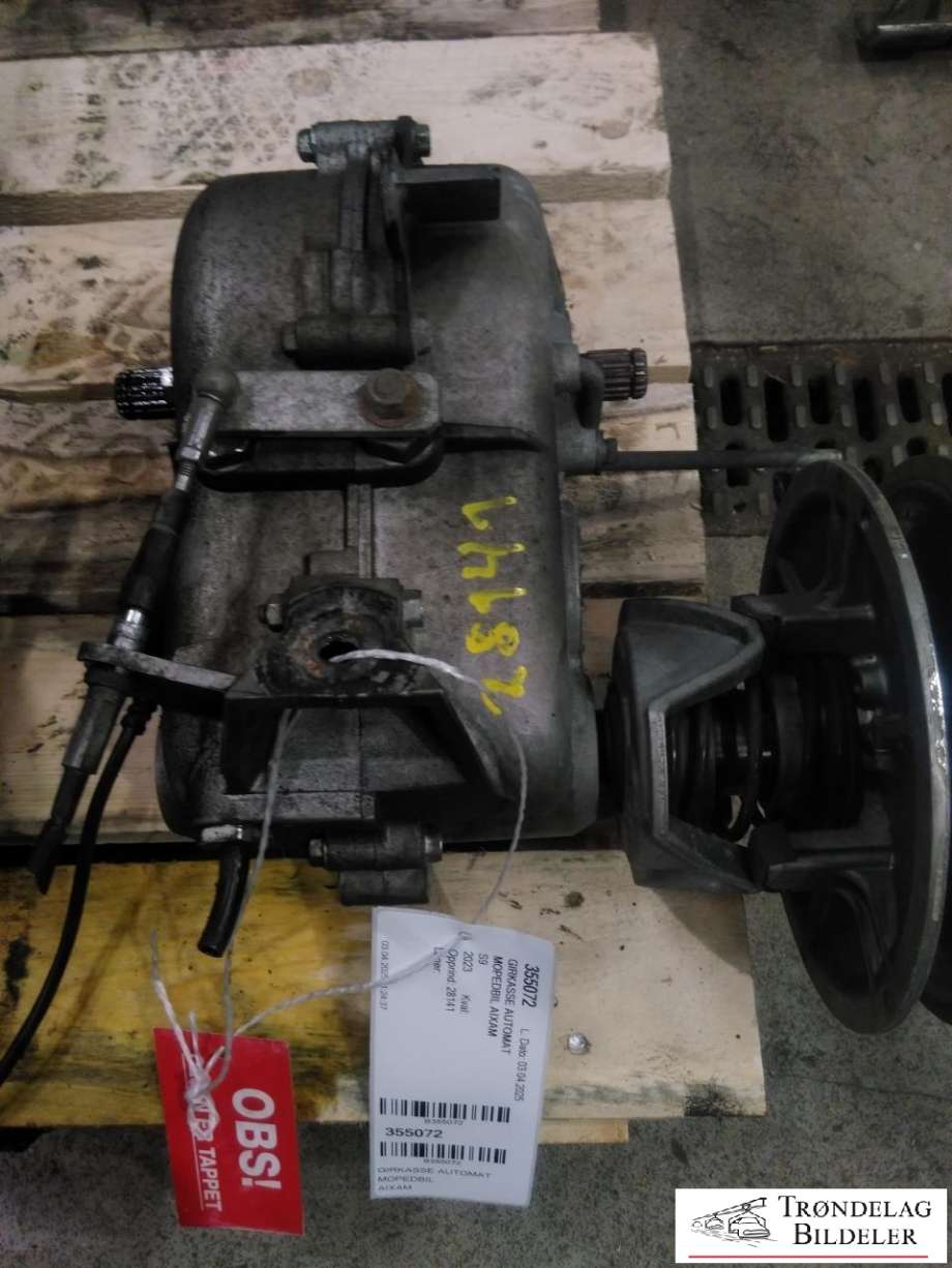 Girkasse automat til Mopedbil Aixam, 0-->>