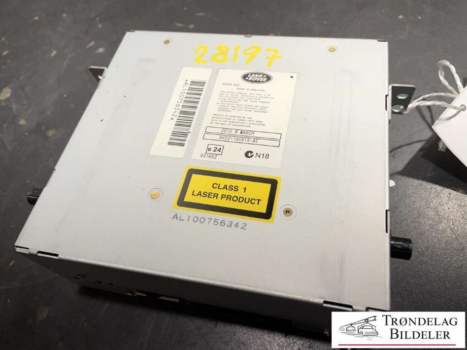 Bilstereo CD-veksler til Land Rover Discovery 2009-2017 (Type IV) (AH22-18C815-AE|)