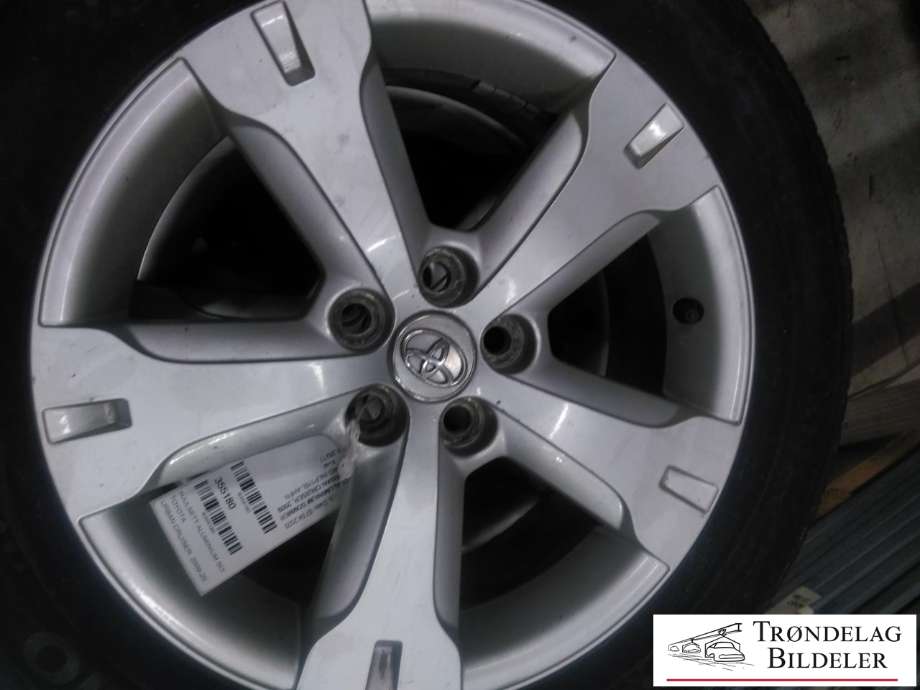 Hjulsett aluminium sommer til Toyota Urban Cruiser, 2009-2014  (ECOWING|195/60 R16| 5X100/6X16/ET39/CB54.1MM)
