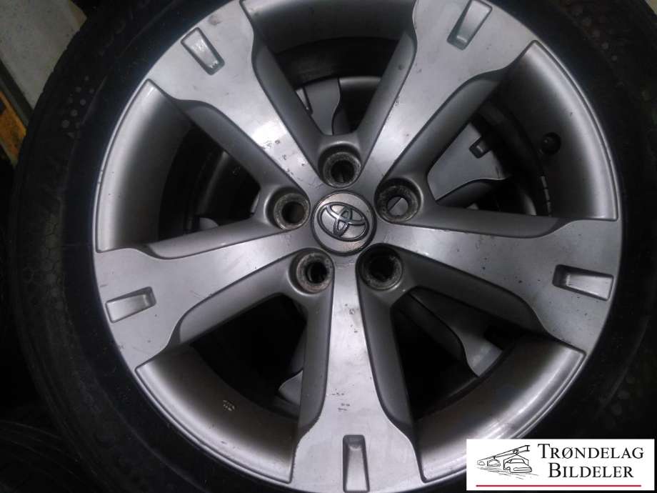 Hjulsett aluminium sommer til Toyota Urban Cruiser 2009-2014  (ECOWING|195/60 R16| 5X100/6X16/ET39/CB54.1MM|4-5MM MØNSTERDYBDE|PROD 32-24 ALU)