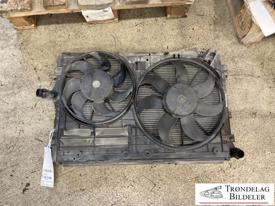 Radiator (manuell gir) til Škoda Superb, 2008-2015 (Type II)
