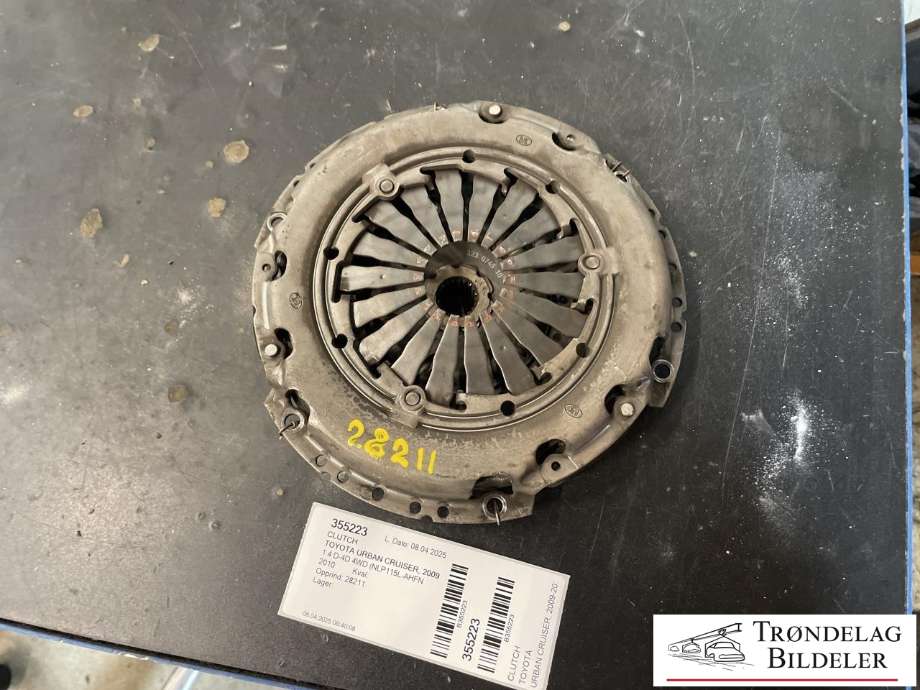 Clutch til Toyota Urban Cruiser, 2009-2014  (312100W211)