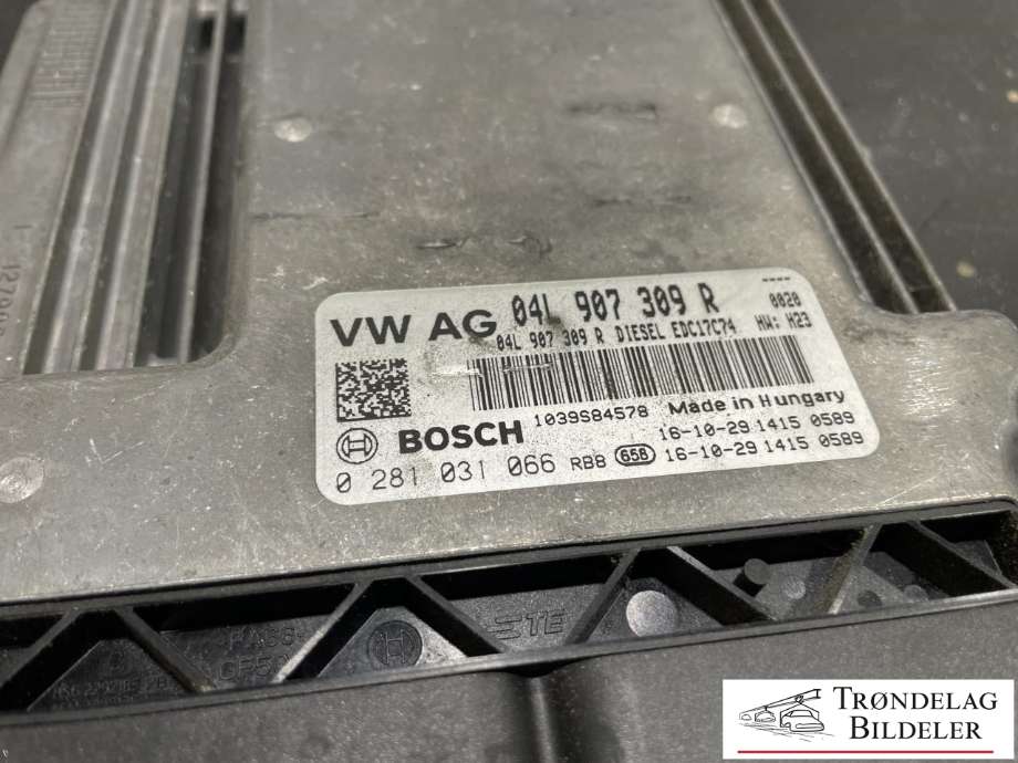 Styreenhet motor til VW Transporter / Caravelle 2003-2009 (Fase 1) (T5) (T5) (04L 907 309 R|)