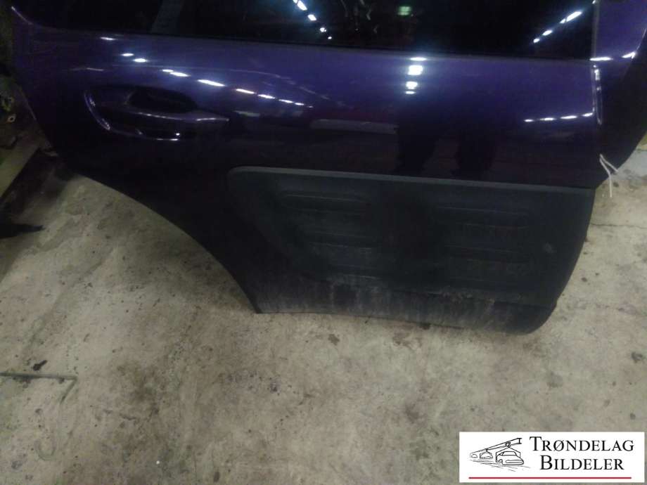 Dør høyre bak til Citroën C4, Cactus 2014-2017 (Fase 1)  (9801070080|98010236XT|)