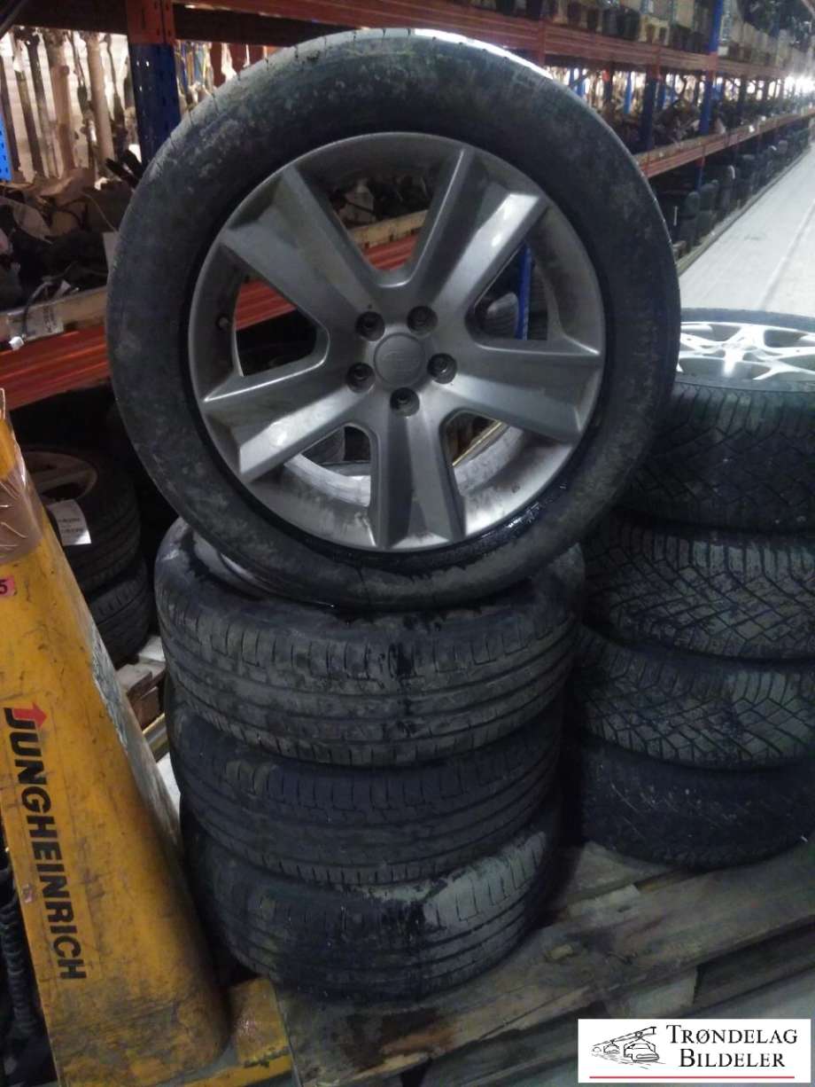Hjulsett aluminium sommer til Subaru Outback 2007-2009 (Type III, Fase 2) (CONTINENTAL|215/55 R17 5X100 7JX17 ET48 CB56.1MM|5-7MM MØNSTERDYBDE|PROD 06-20)