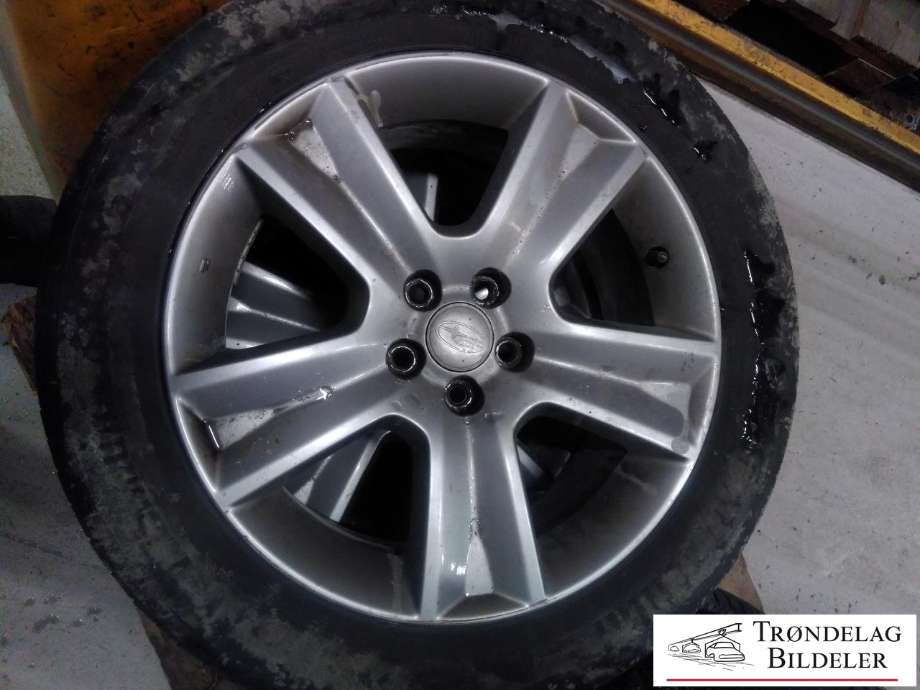 Hjulsett aluminium sommer til Subaru Outback 2007-2009 (Type III, Fase 2) (CONTINENTAL|215/55 R17 5X100 7JX17 ET48 CB56.1MM|5-7MM MØNSTERDYBDE|PROD 06-20)