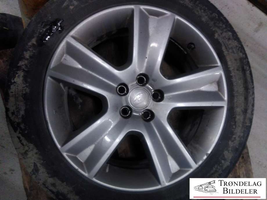 Hjulsett aluminium sommer til Subaru Outback 2007-2009 (Type III, Fase 2) (CONTINENTAL|215/55 R17 5X100 7JX17 ET48 CB56.1MM|5-7MM MØNSTERDYBDE|PROD 06-20)