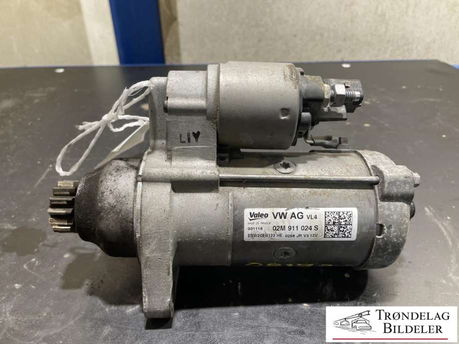 Starter diesel til Škoda Octavia, 2013-2016 (Type III, Fase 1)  (VALEO|02M911024C|1153009|02M911021E|02M911021EX|02M911021P|02M911021PX|02M911024B)