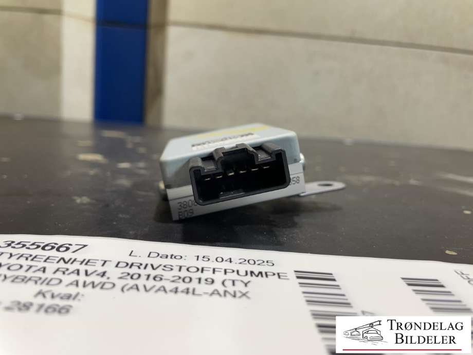 Styreenhet drivstoffpumpe til Toyota RAV4 2016-2019 (Type IV, Fase 2)  (89570-42030|)