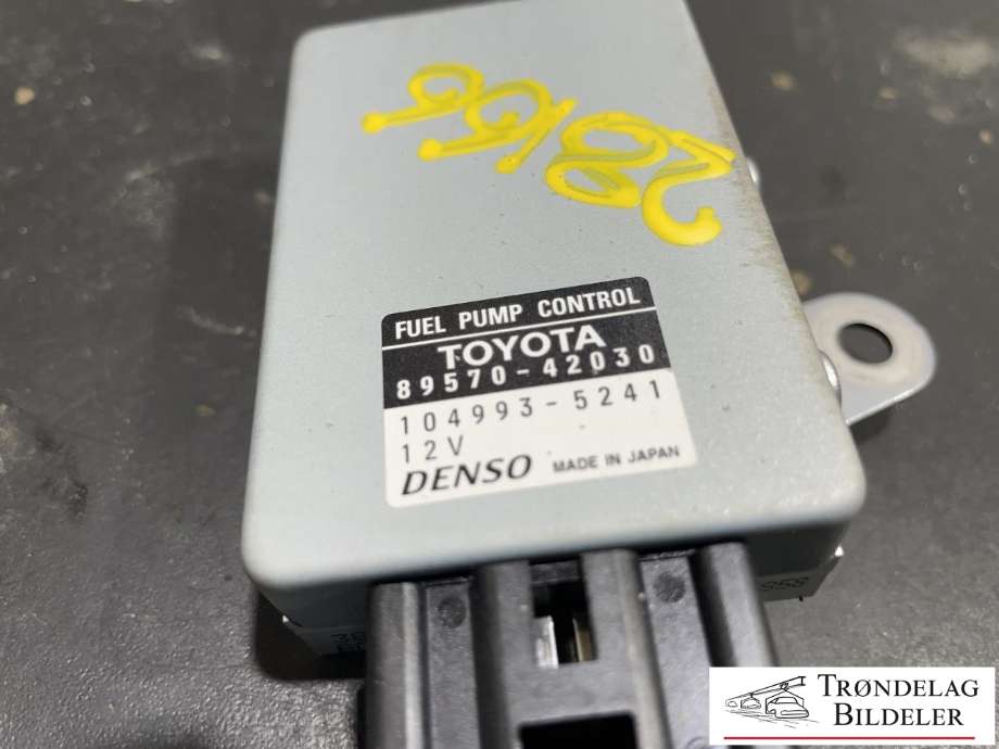 Styreenhet drivstoffpumpe til Toyota RAV4 2016-2019 (Type IV, Fase 2)  (89570-42030|)