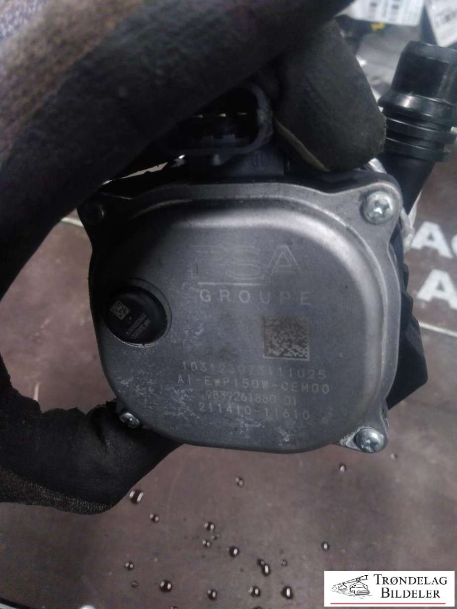 Vannpumpe elektrisk til Peugeot e-3008 2023-->>
