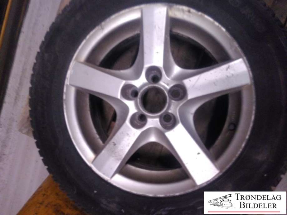 Hjulsett aluminium vinter til Subaru Legacy 2007-2009 (Type IV, Fase 2)  (SAVA|195/65R15 5X100 6.5JX16 ET55? CB56.1MM|7-8MM MØNSTERDYBDE|PROD 31-20)