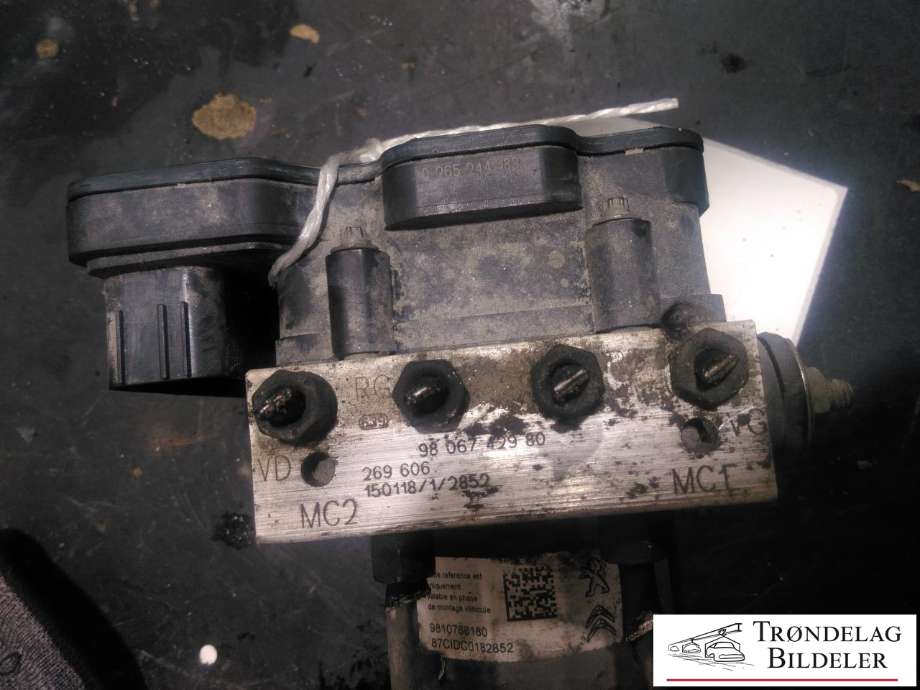 ABS sentral til Peugeot 308 2013-2021 (Type II)  (9806742980|9810768180|0265244183)