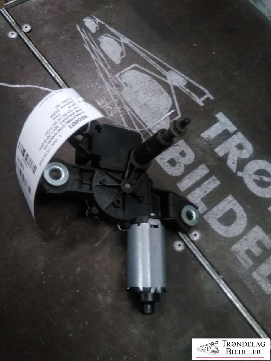 Viskermotor bakrute til VW Passat, 2011-2015 (B7) (B7) (VALEO|53032812)
