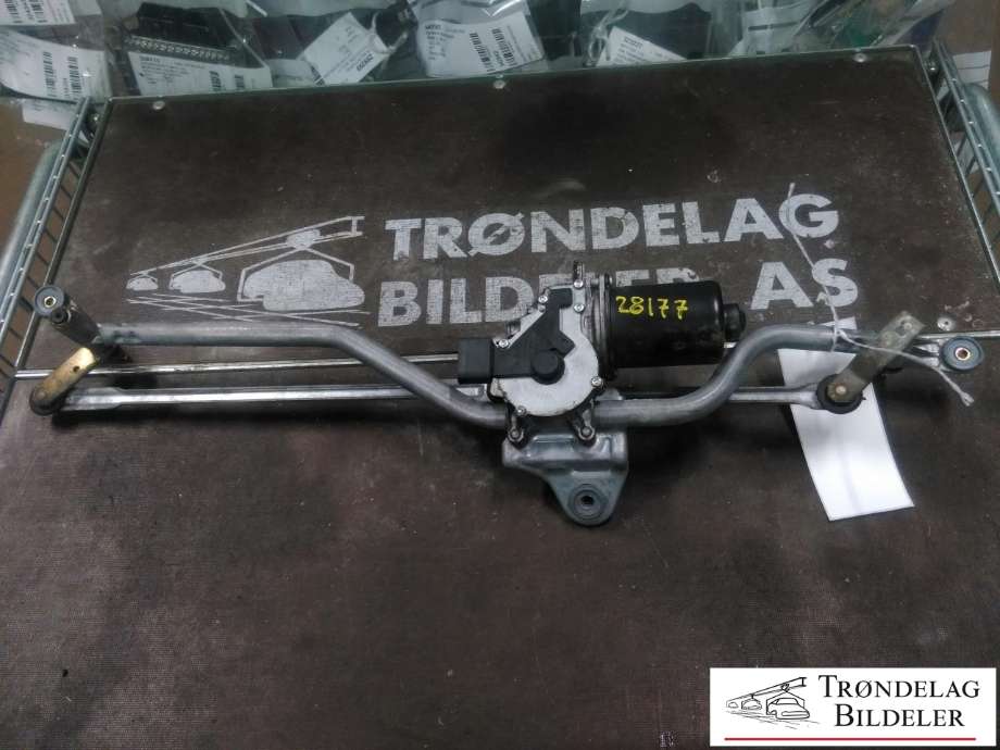 Viskermotor frontrute komplett m/overføring til VW Transporter / Caravelle, 2003-2009 (Fase 1) (T5) (T5) (VALEO|404780)