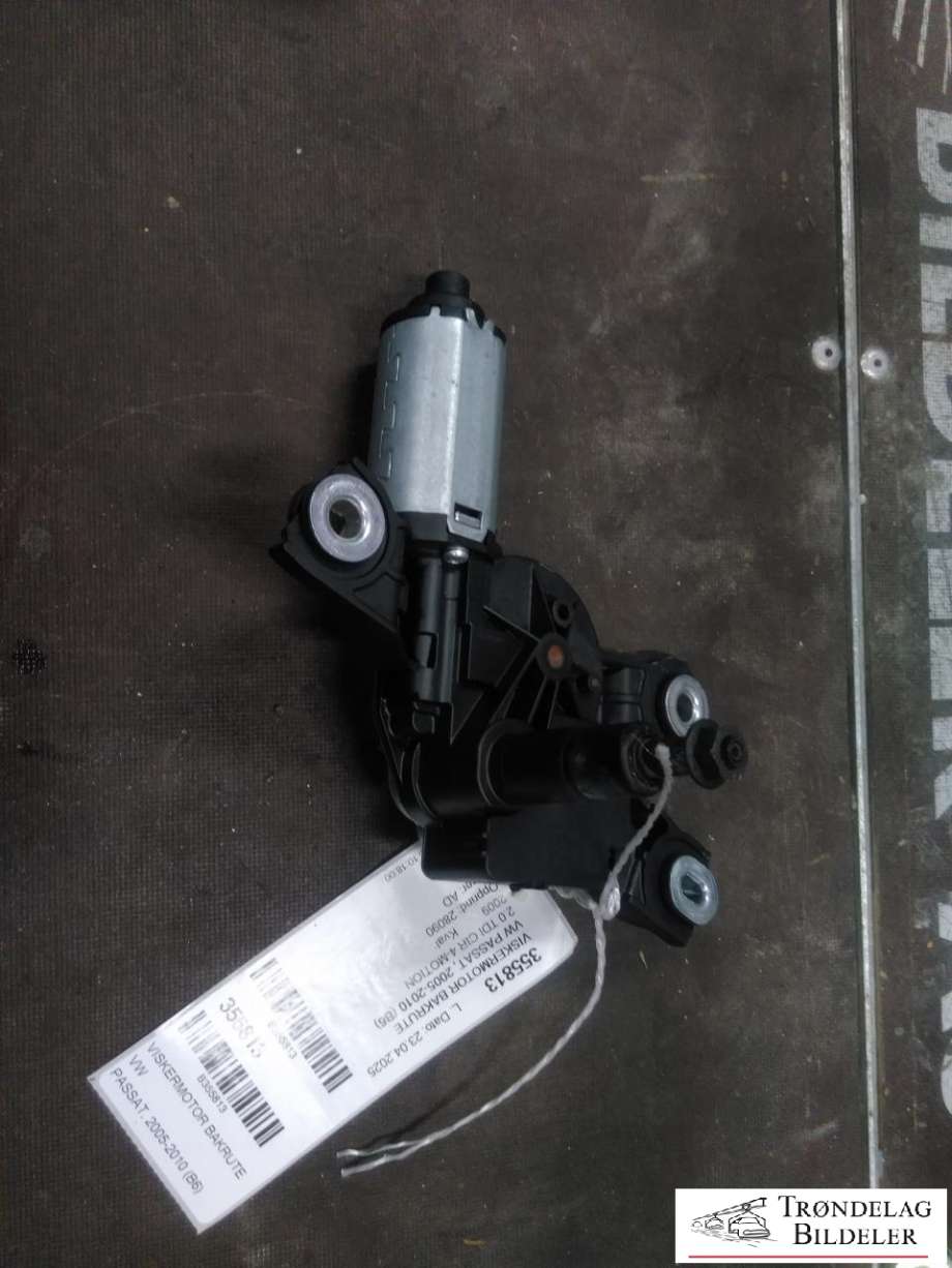 Viskermotor bakrute til VW Passat, 2005-2010 (B6) (B6) (VALEO|3C9 955 711 A)