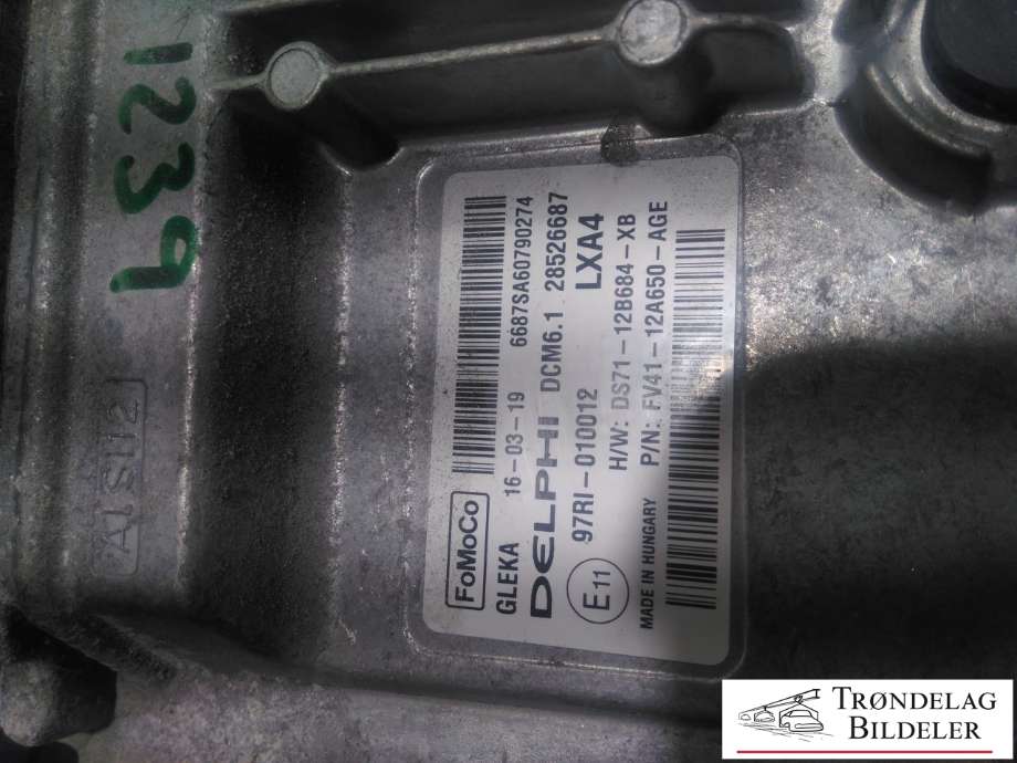 Styreenhet motor til Ford Kuga 2013-2019  (97RI-010012|DCMG.1|28526687)