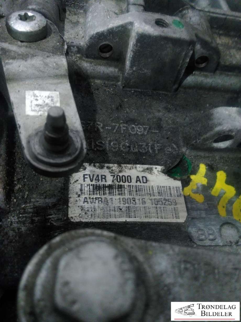 Girkasse 4WD hovedkasse til Ford Kuga 2013-2019  (FV4R-7000-AJ|)