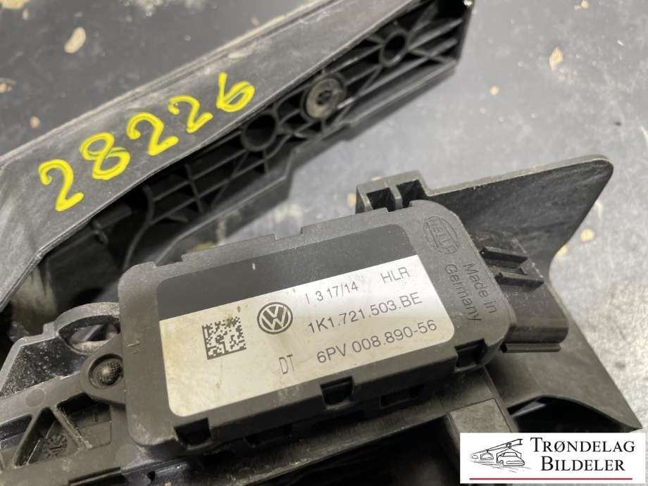 Pedal gass til Audi Q3 2011-2014 (Type I, Fase 1)  (8U0 035 193 C|)