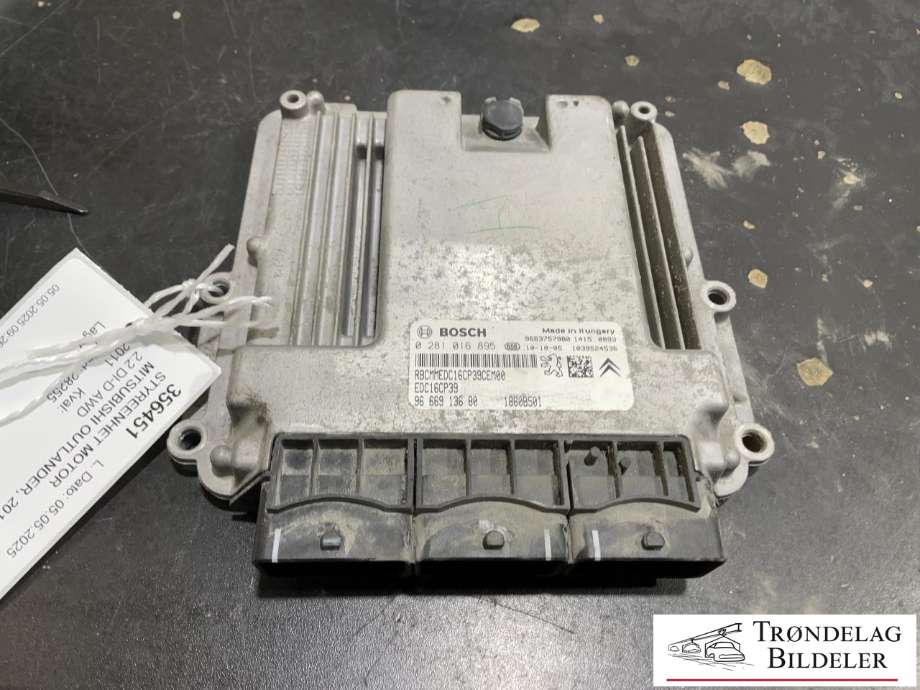 Styreenhet motor til Mitsubishi Outlander, 2010-2012 (Type II, Fase 2)  (96 669 136 80)