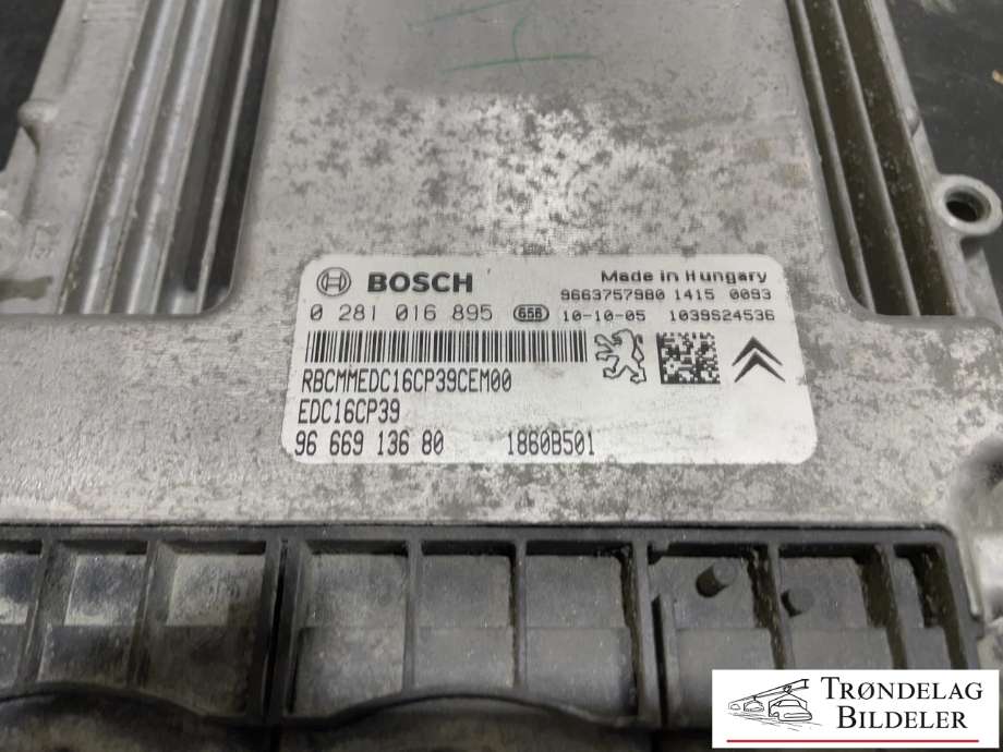Styreenhet motor til Mitsubishi Outlander 2010-2012 (Type II, Fase 2)  (96 669 136 80|)
