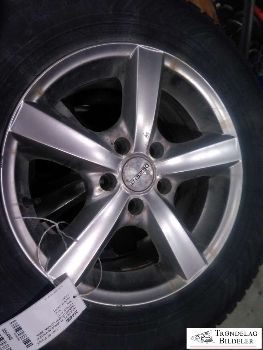 Hjulsett aluminium vinter til Suzuki Grand Vitara, 2005-2015 (Type III)  (NOKIAN|215/70R16 5X114.3 6.5JX16 ET45? CB 60.1MM)