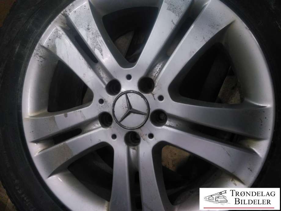 Hjulsett aluminium vinter til Mercedes R-Klasse 2006-2013 (W251) (W251) (TOYO|225/65R17 5X112 7.5JX17 ET56? CB 66.6MM|4-5MM MØNSTERDYBDE|PROD 30-20)