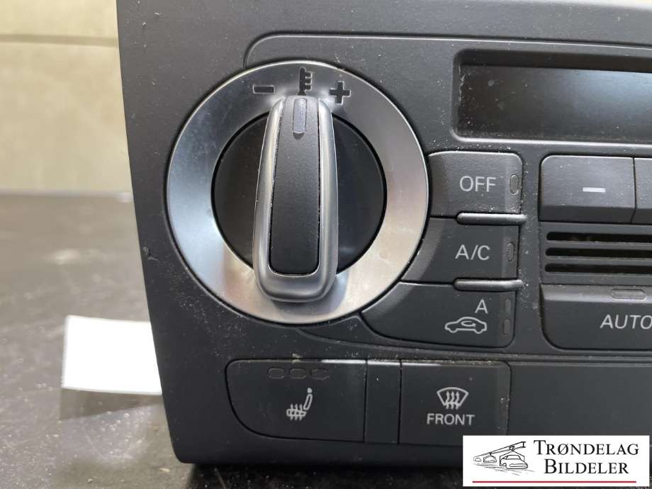 Varmeapparat betjening til Audi Q3 2011-2014 (Type I, Fase 1)  (8U0820043E|)