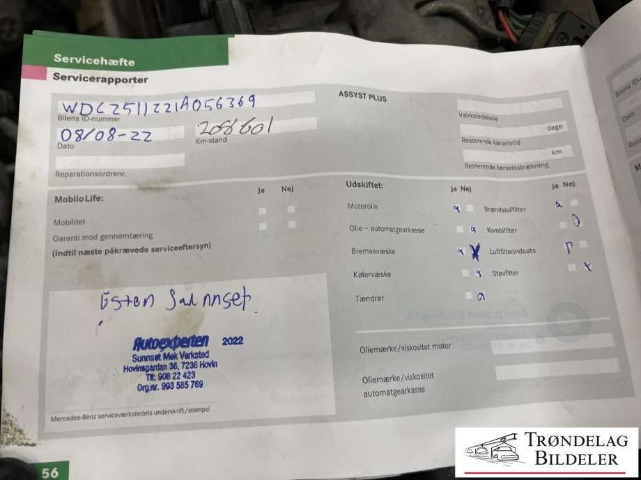 Motor diesel til Mercedes R-Klasse 2006-2013 (W251) (W251) (OM642.950|)