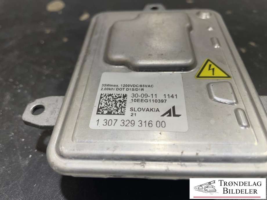 Styreenhet xenon/ballast til Opel Astra J 2010-2015  (1 307 329 316 00|)
