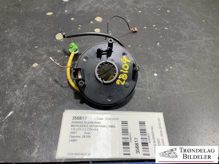 Airbag slepering til Mercedes Vito/Viano, 2004-2010 (Fase 1) (W639) (W639) (A 639 464 07 18)