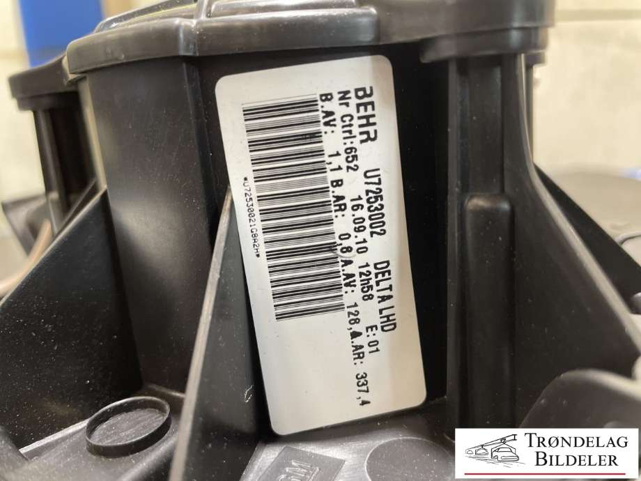 Varmeapparat motor til Opel Astra J 2010-2015 (13276230|1845105|)