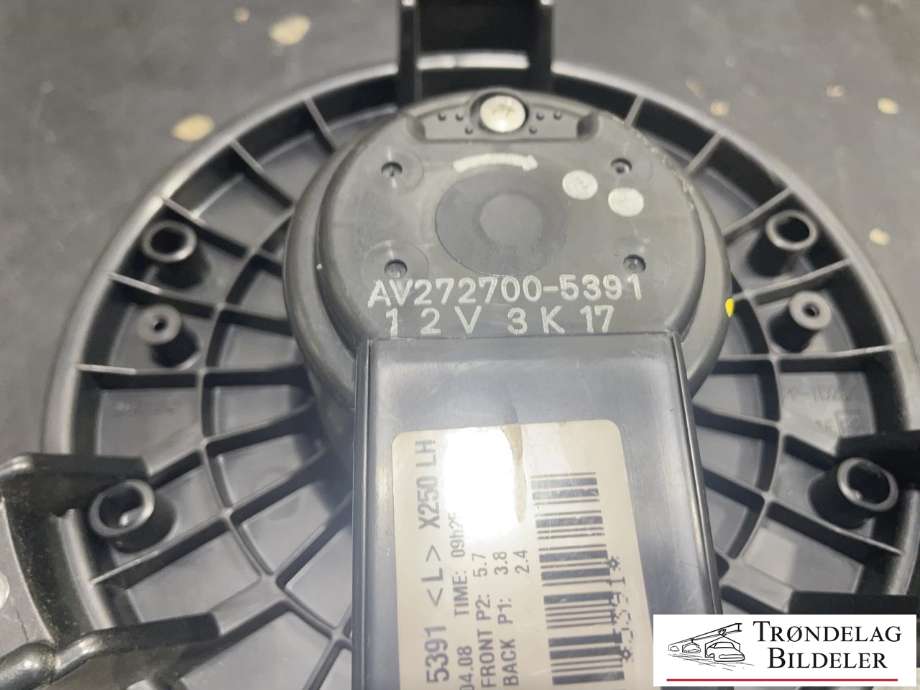 Varmeapparat motor til Jaguar XF 2008-2015 (X250) (X250) (AV272700-5391|)